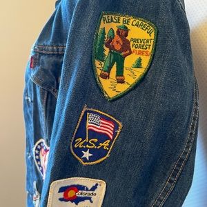 Vintage Levi’s Jean Jacket with patches